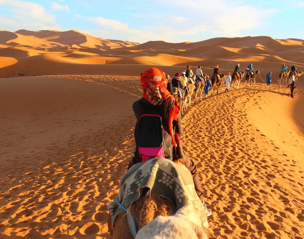 Camel ride in Agafay and Essaouira Morocco