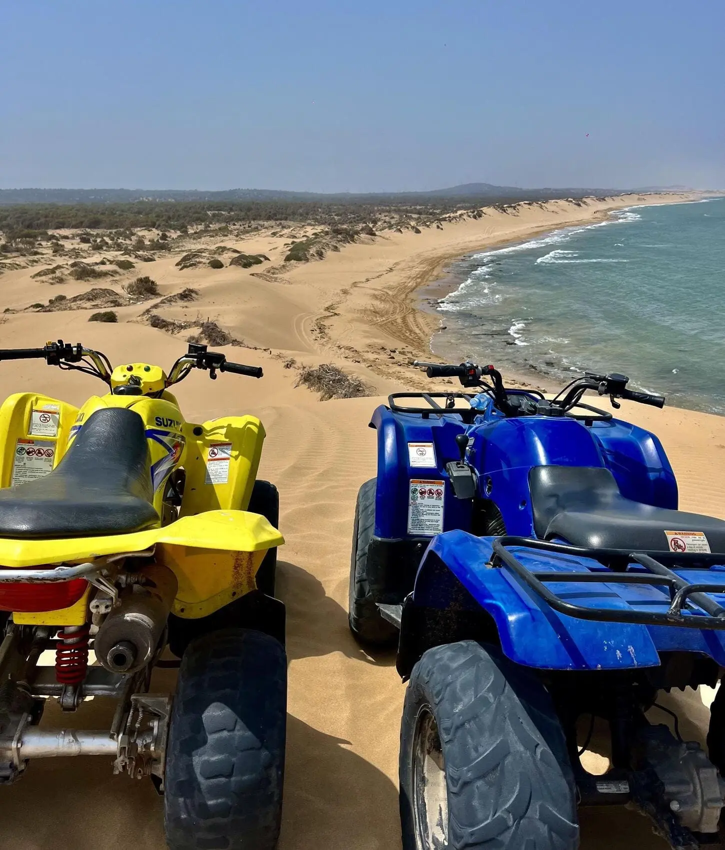 Quad biking in Diabat Essaouira Morocco